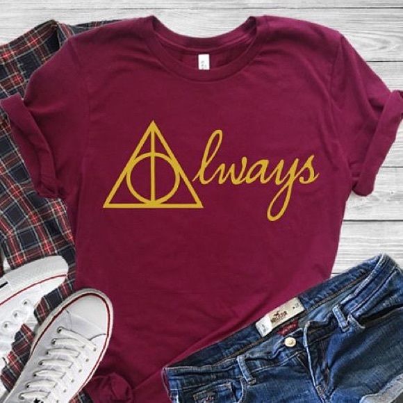Plum Creek Boutique Tops - 🌺 Always TShirt Harry Potter Theme ComicCon - NWT
